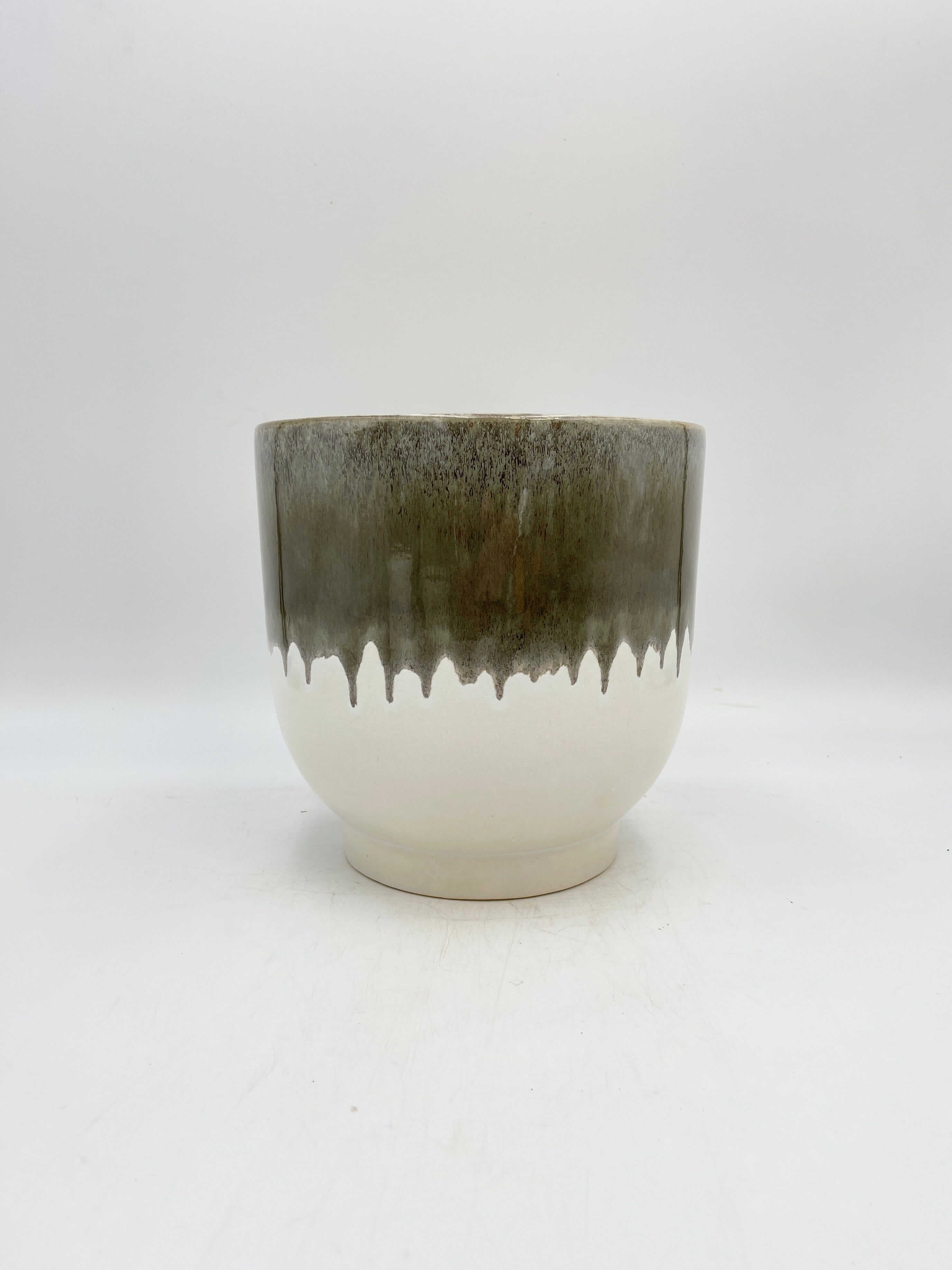 Tara Plant Pots, Green