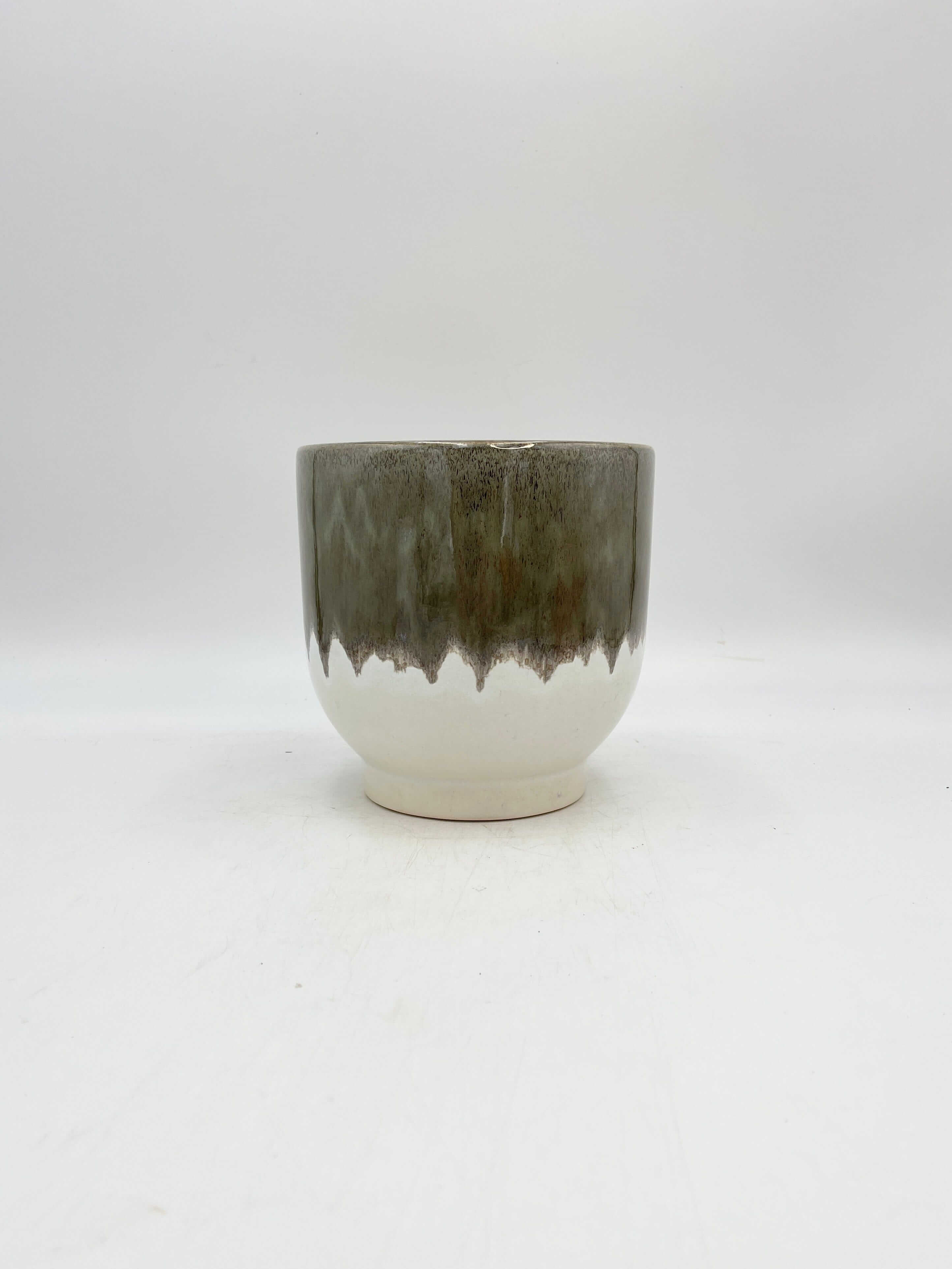 Tara Plant Pots, Green