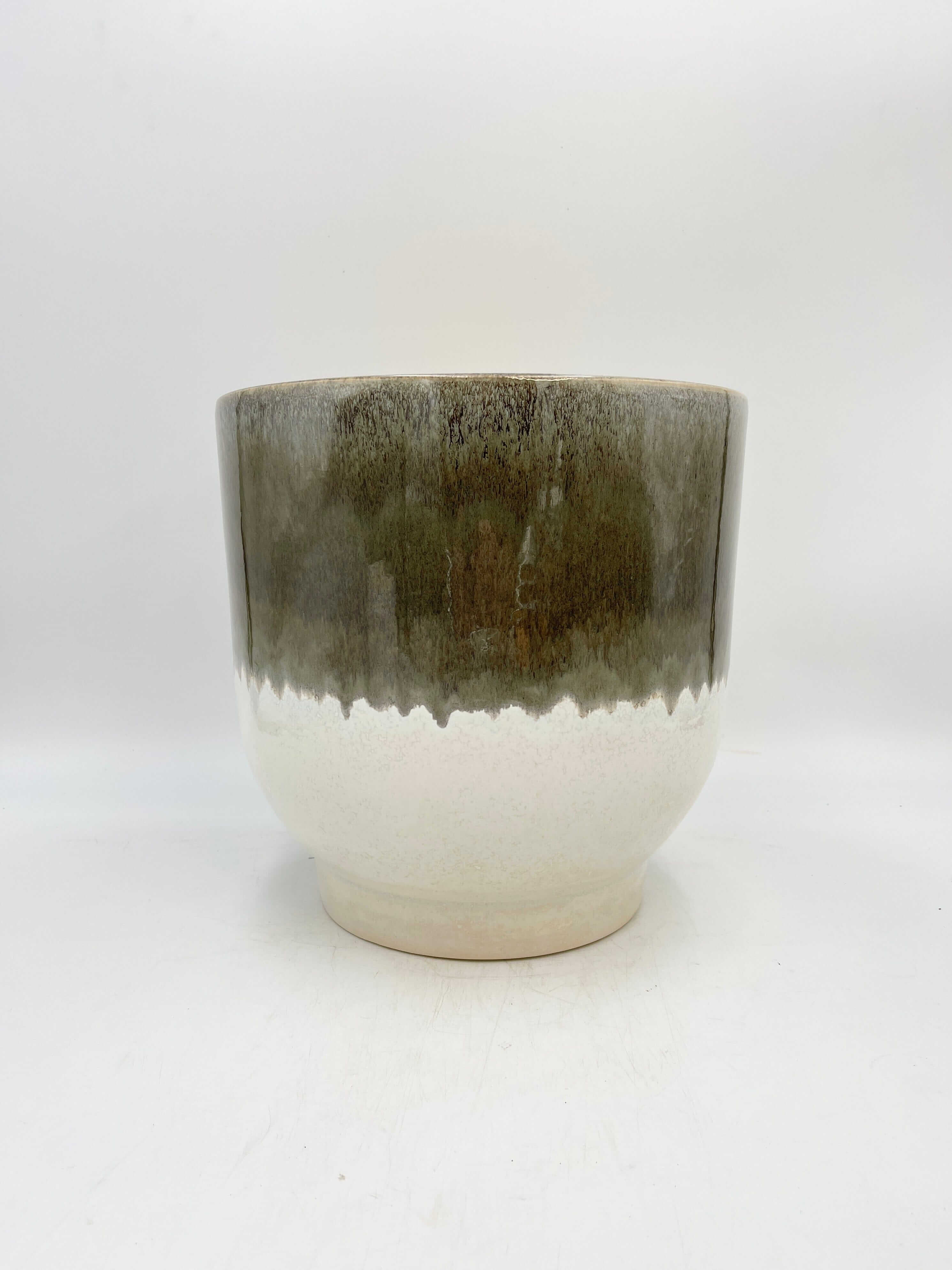 Tara Plant Pots, Green