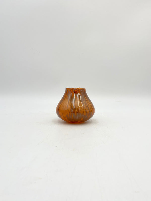 Vase Meja Splash Orange, H11cm