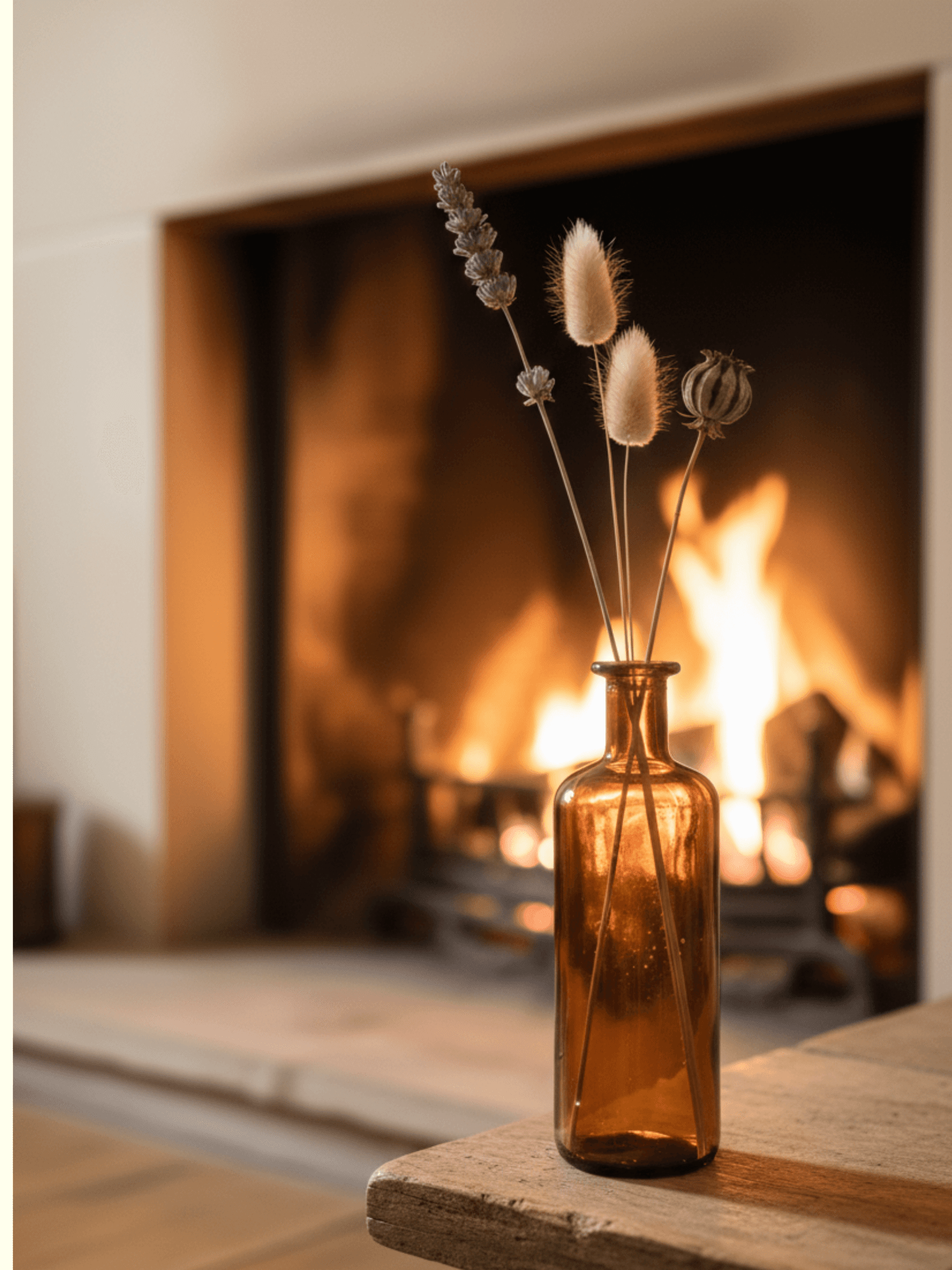 Vintage Handmade Bottles, Glass Vases, H27cm