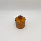 Amber Glass Bottle, H10cm