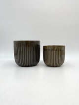 Boss Ceramic Plant Pots, Brown