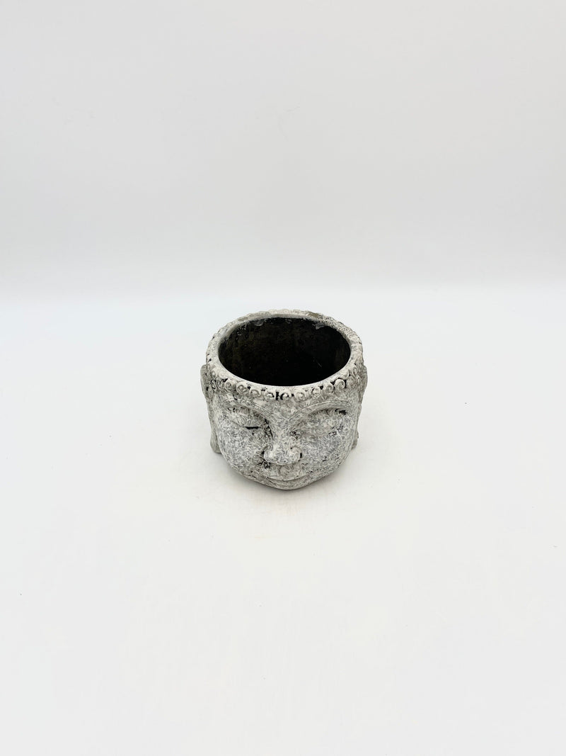 Buddha Grey Indoor Plant Pot, D13cm