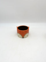 Ceramic Fox Houseplant Pots, D12cm