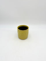 Ceramic Plant Pot, Yellow, D13cm