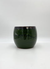 Charlotte Ceramic Plant Pots, Green