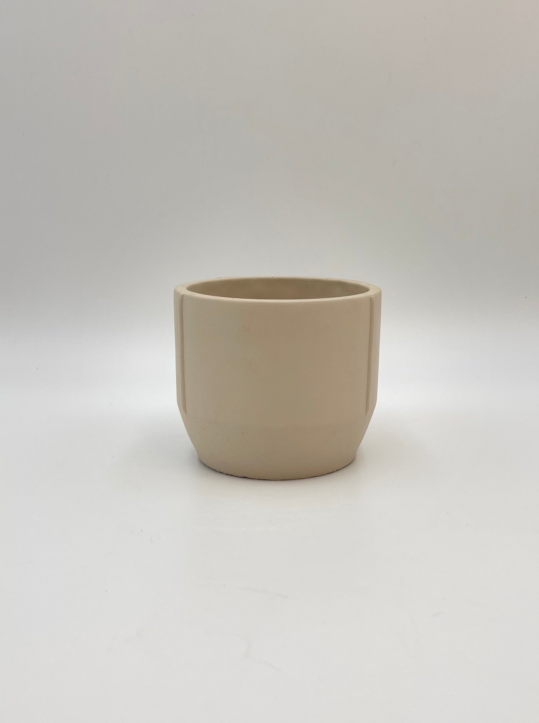 Concrete Plant Pots, D13cm