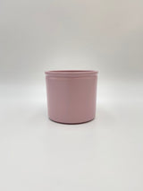 Eta Ceramic Plant Pot, Mat Pink, D14cm