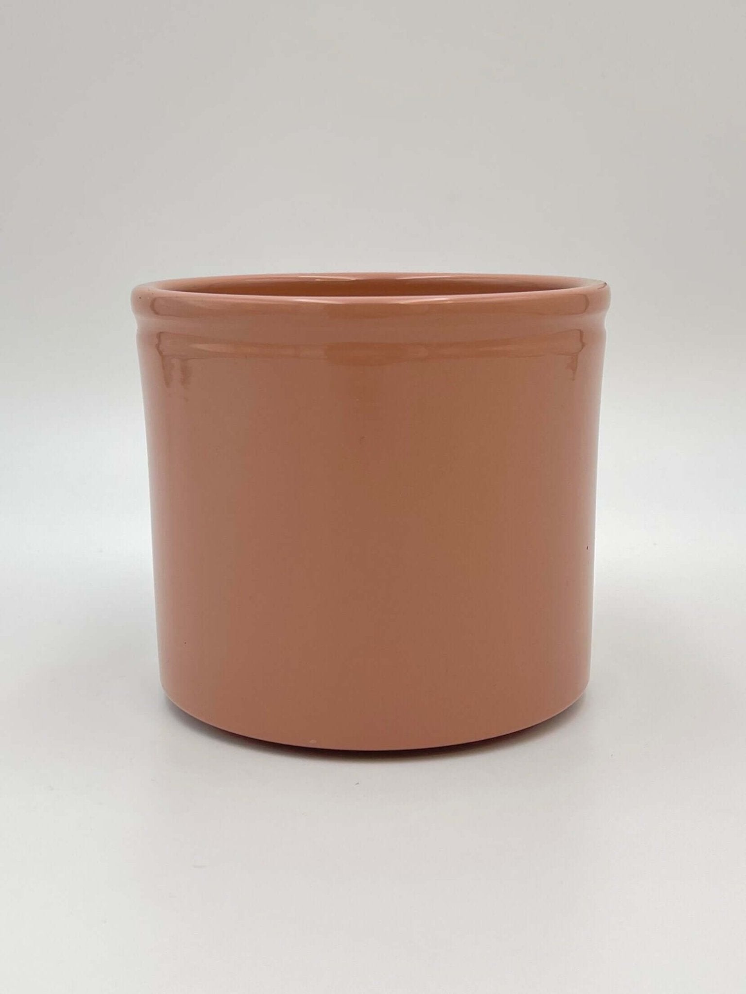 Eta Ceramic Plant Pot, Pink, D14cm