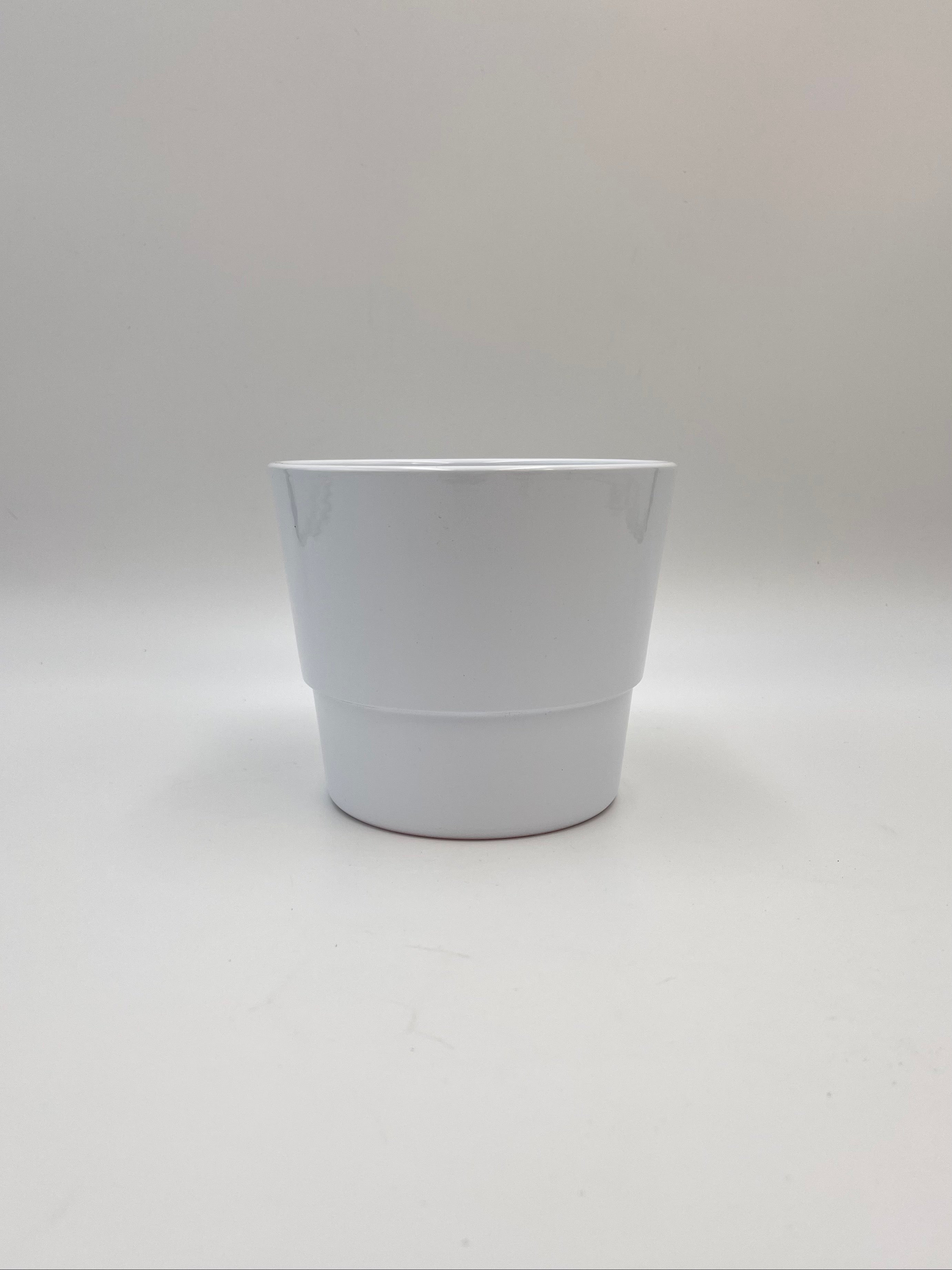 Henna Ceramic Plant Pots, White