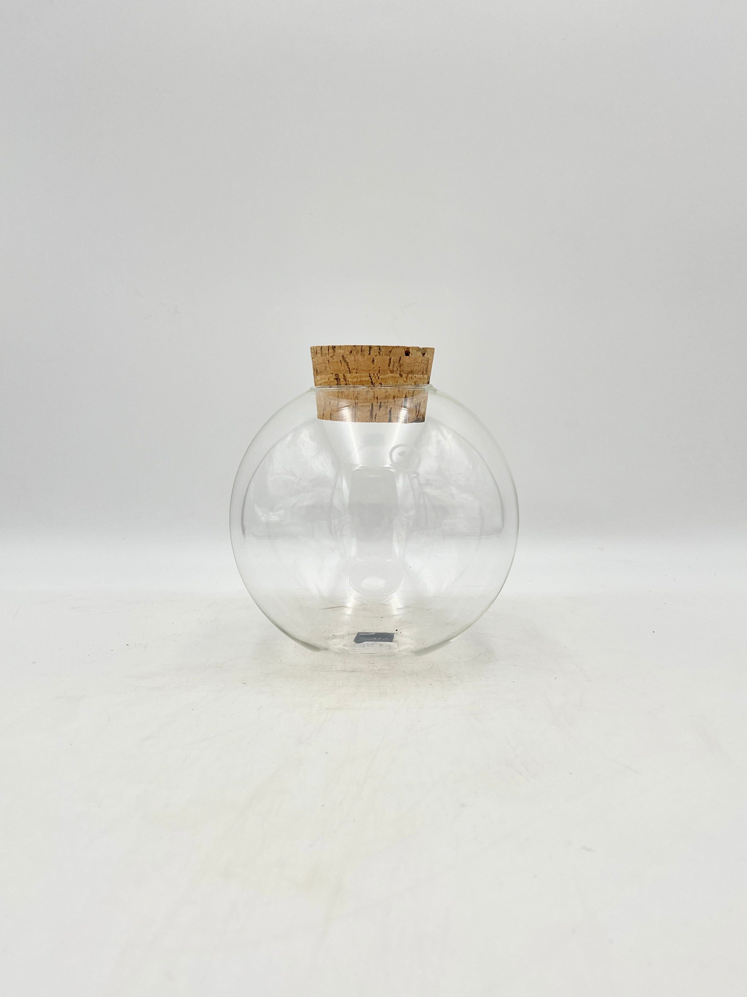 Jillian Vase Glass Terrarium with Cork Ø18 H19