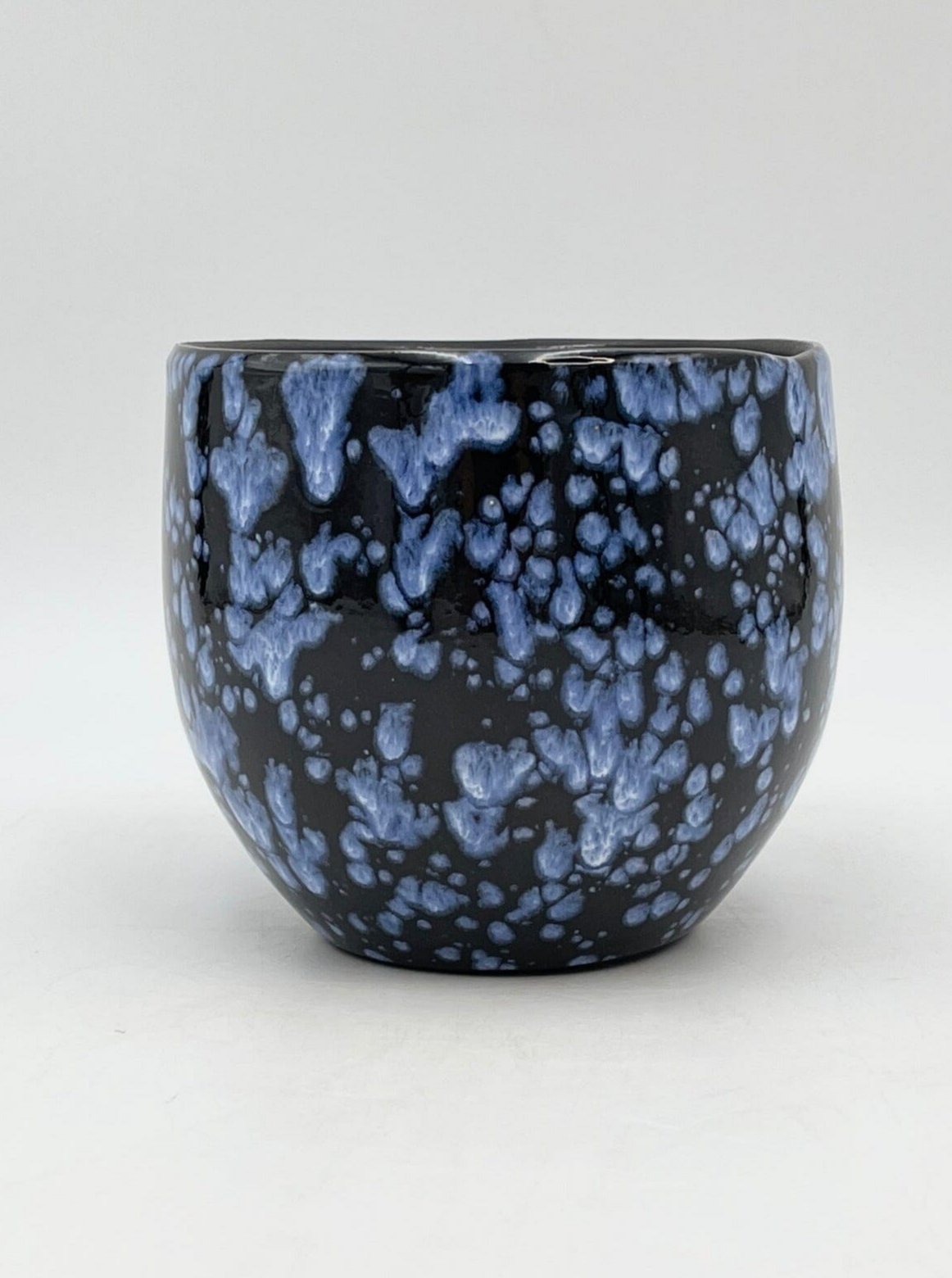 Luuk Handmade Ceramic Pot, Blue, D15cm