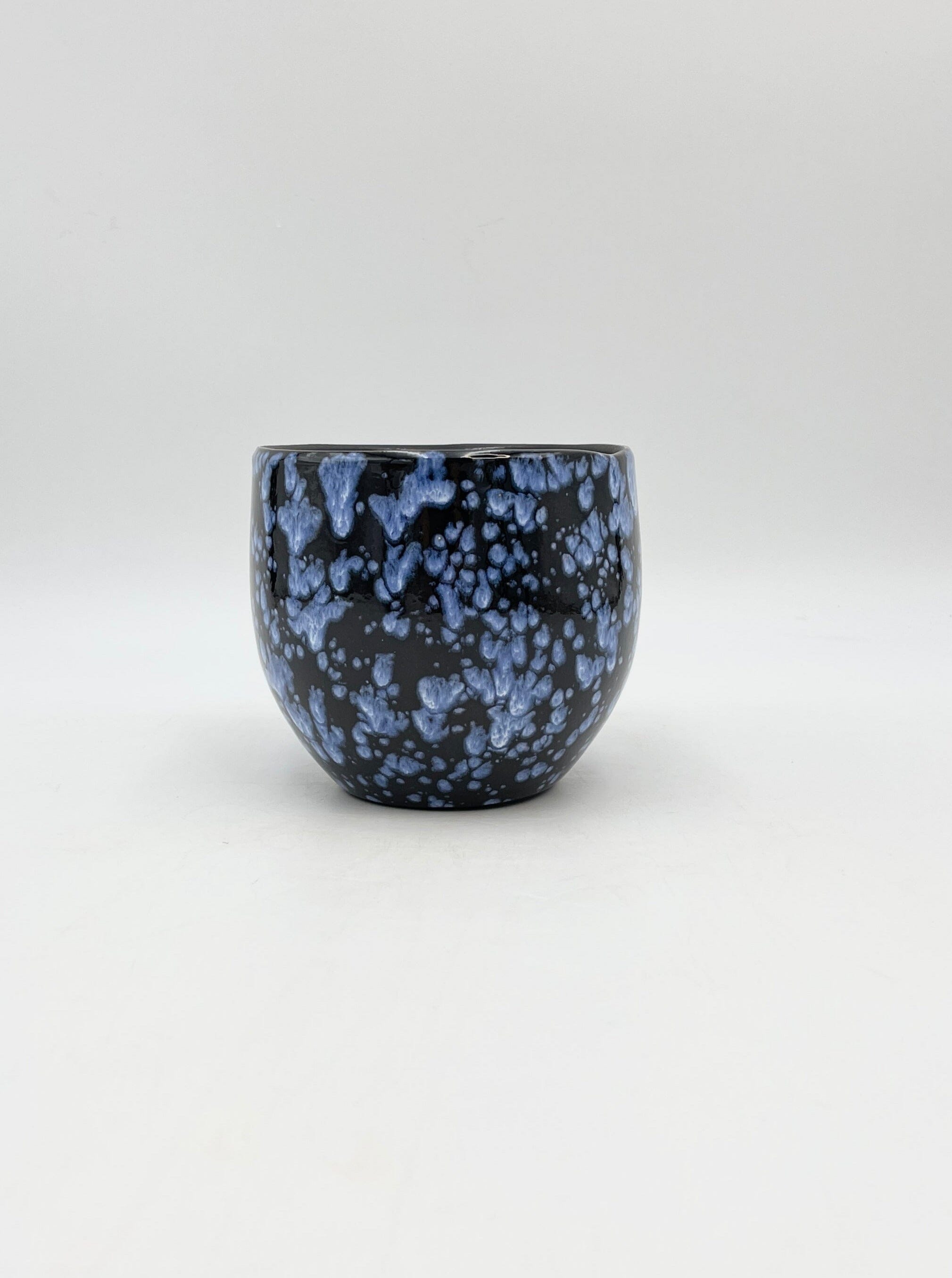 Luuk Handmade Ceramic Pot, Blue, D13cm