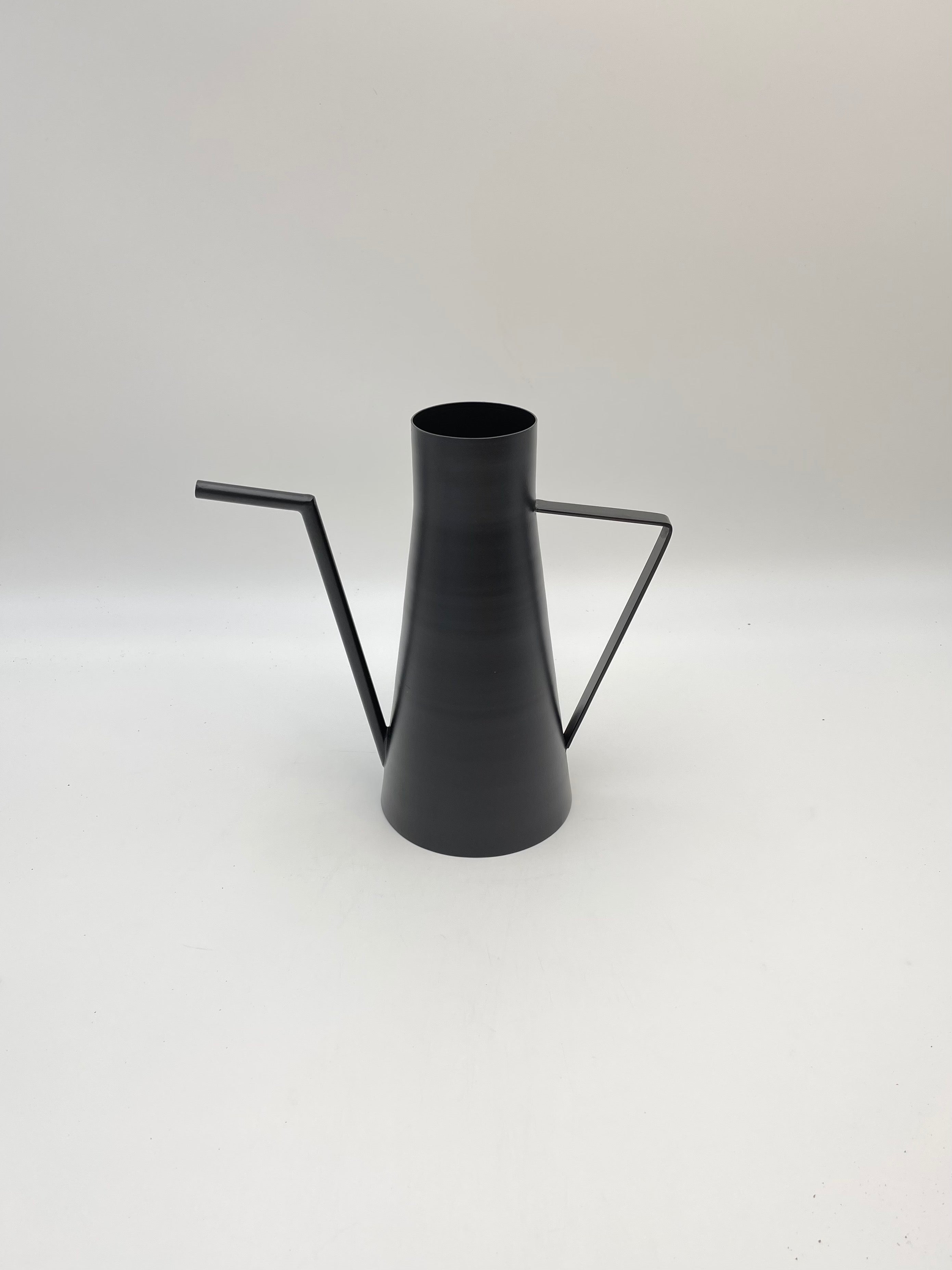 Metal Indoor Watering Can, Matt Black, 1200ml