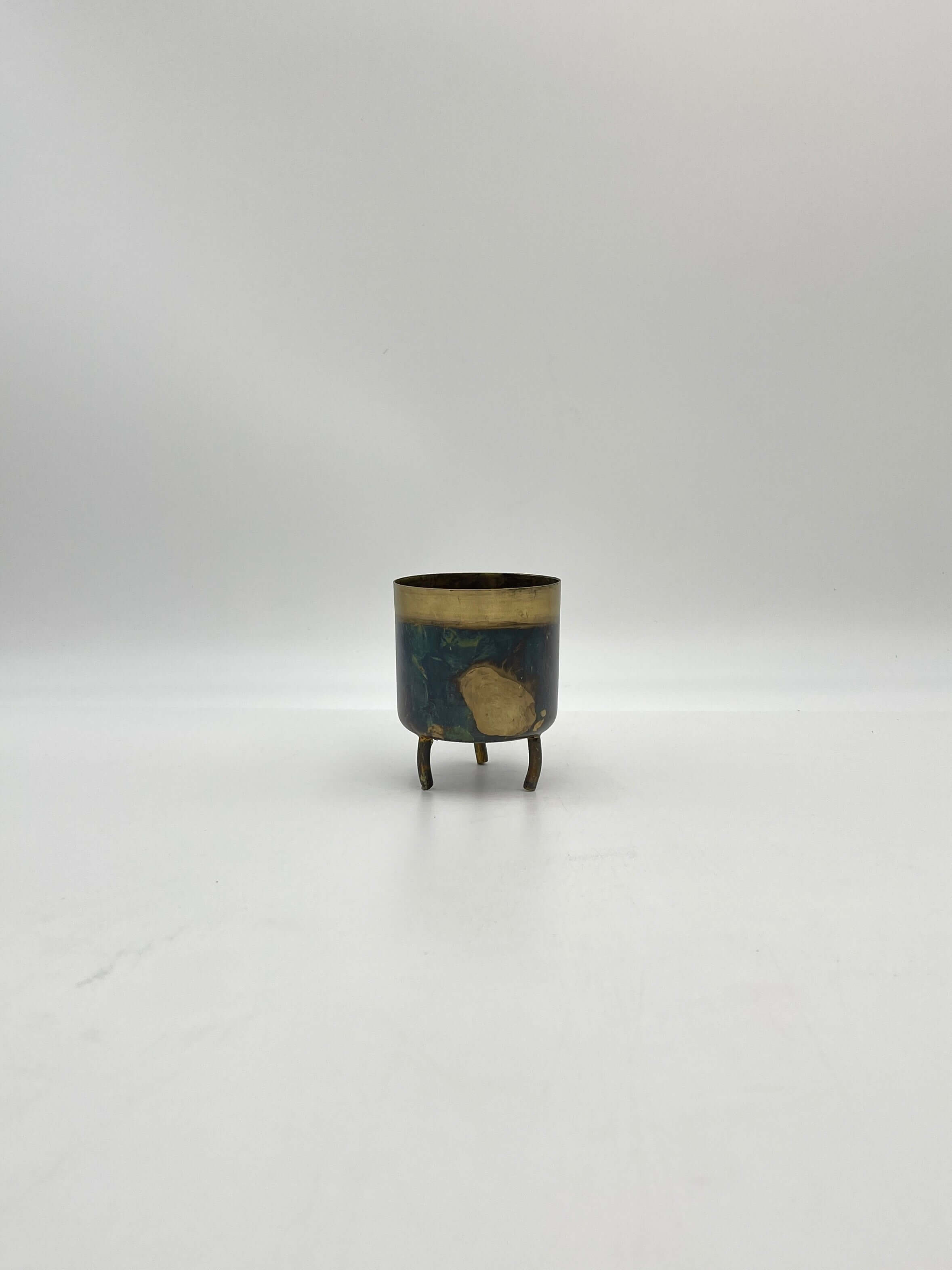 Metal Plant Pots, D8cm