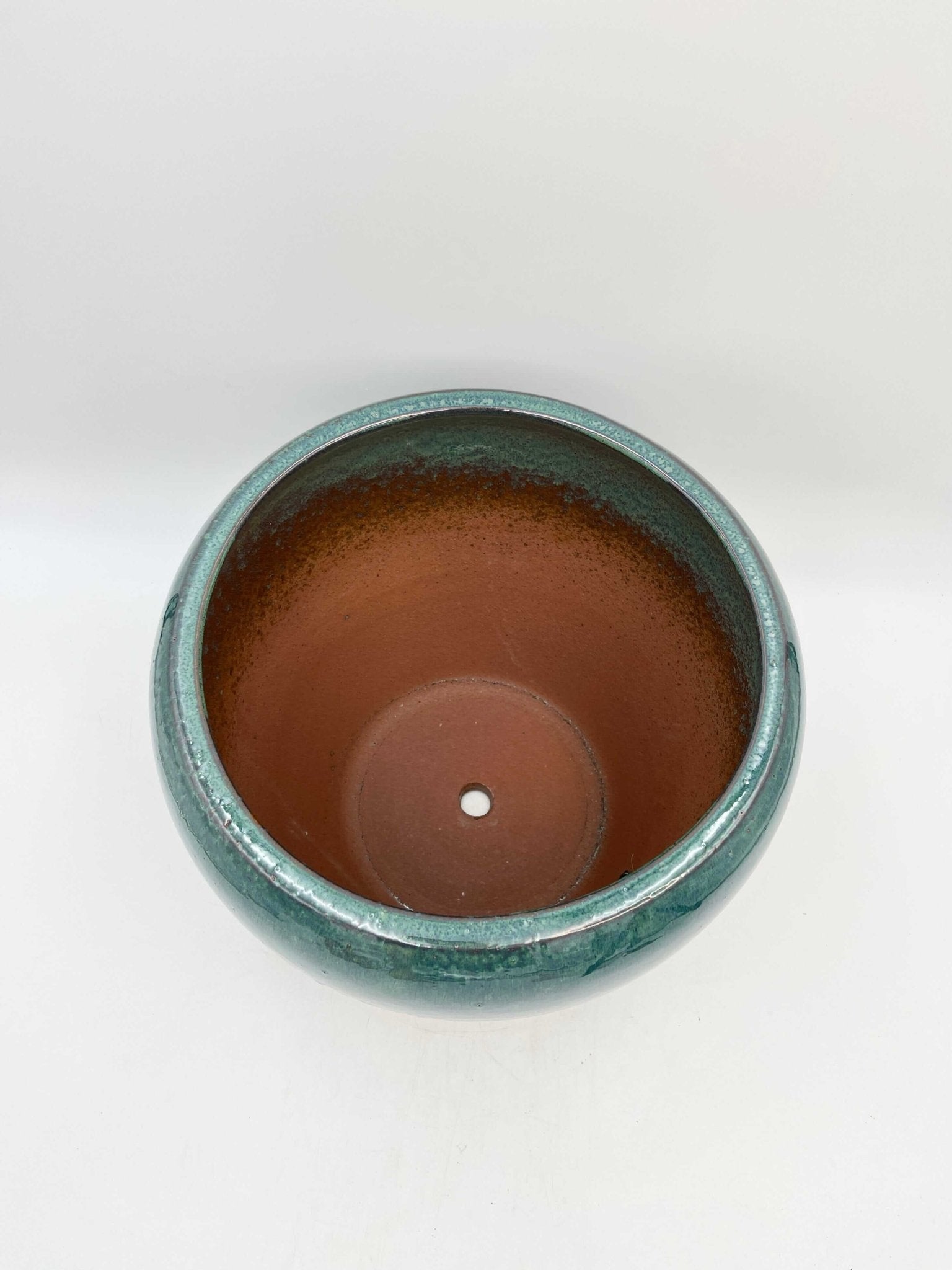 Mystic Turquoise Ceramic Pot - An Artisan Statement for Home & Garden