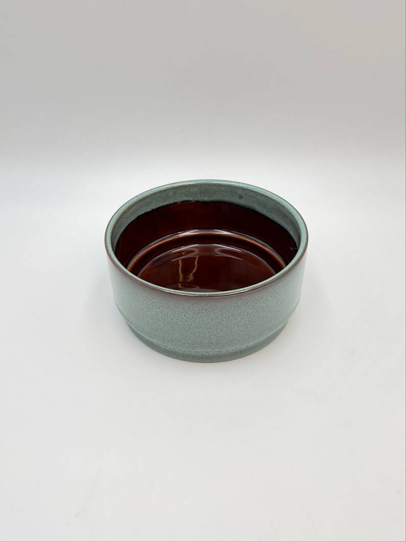 Ocean Ceramic Plant Bowl, Green, D18cm