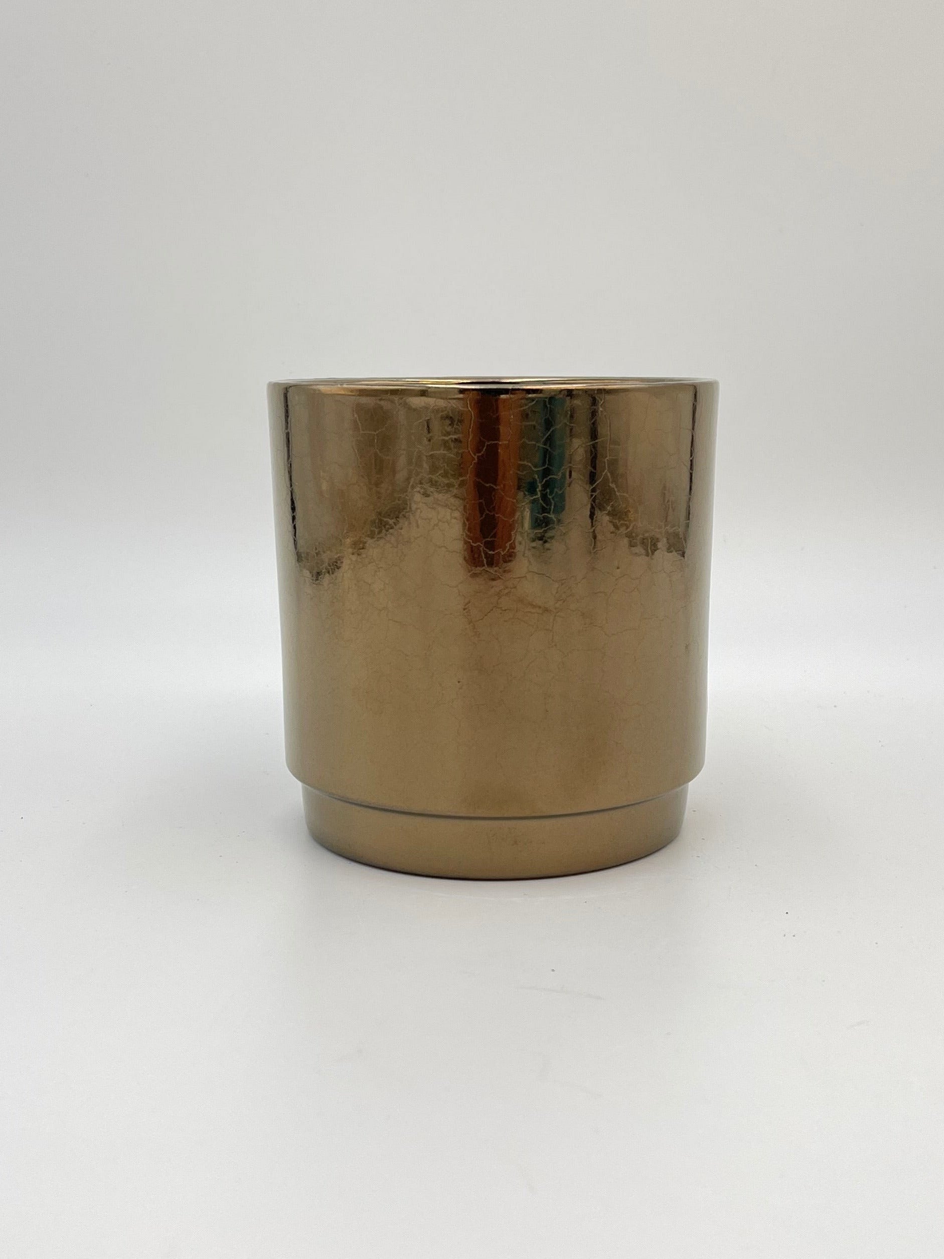 Olympia Ceramic Plant Pot, Bronze, D13CM