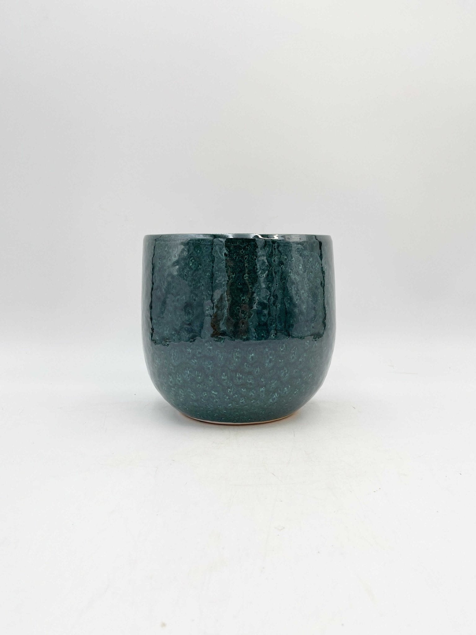 Paola Handmade, Ceramic Plant Pots, Turquoise House Plant Pot in Multiple Sizes