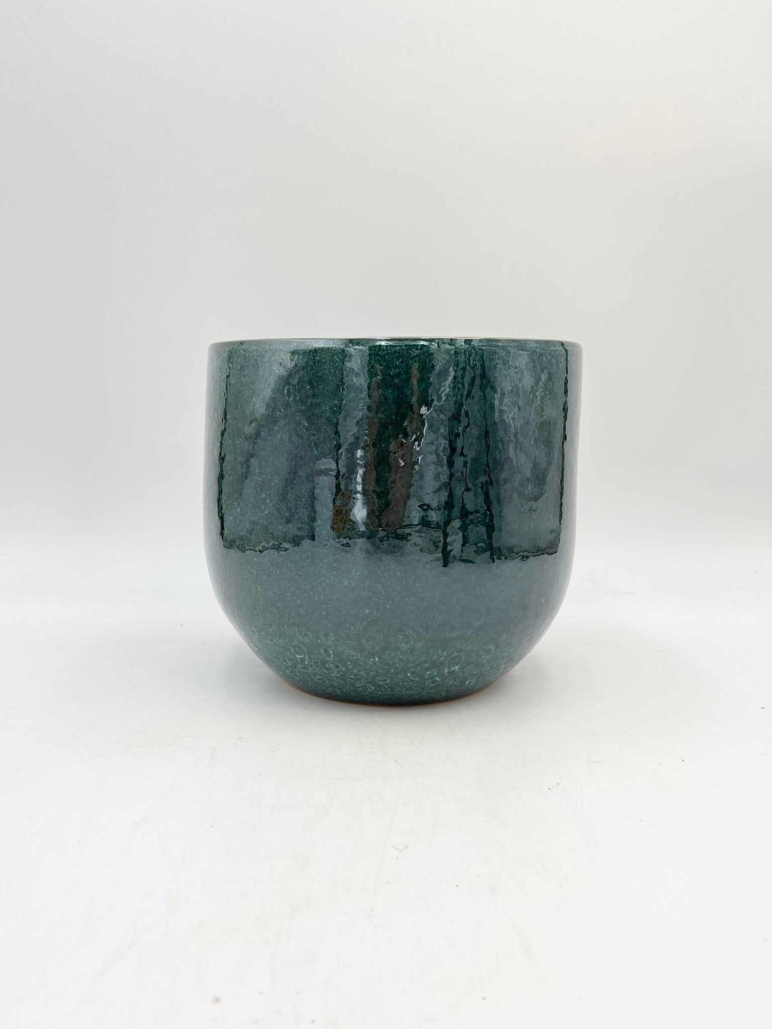 Paola Handmade, Ceramic Plant Pots, Turquoise House Plant Pot in Multiple Sizes