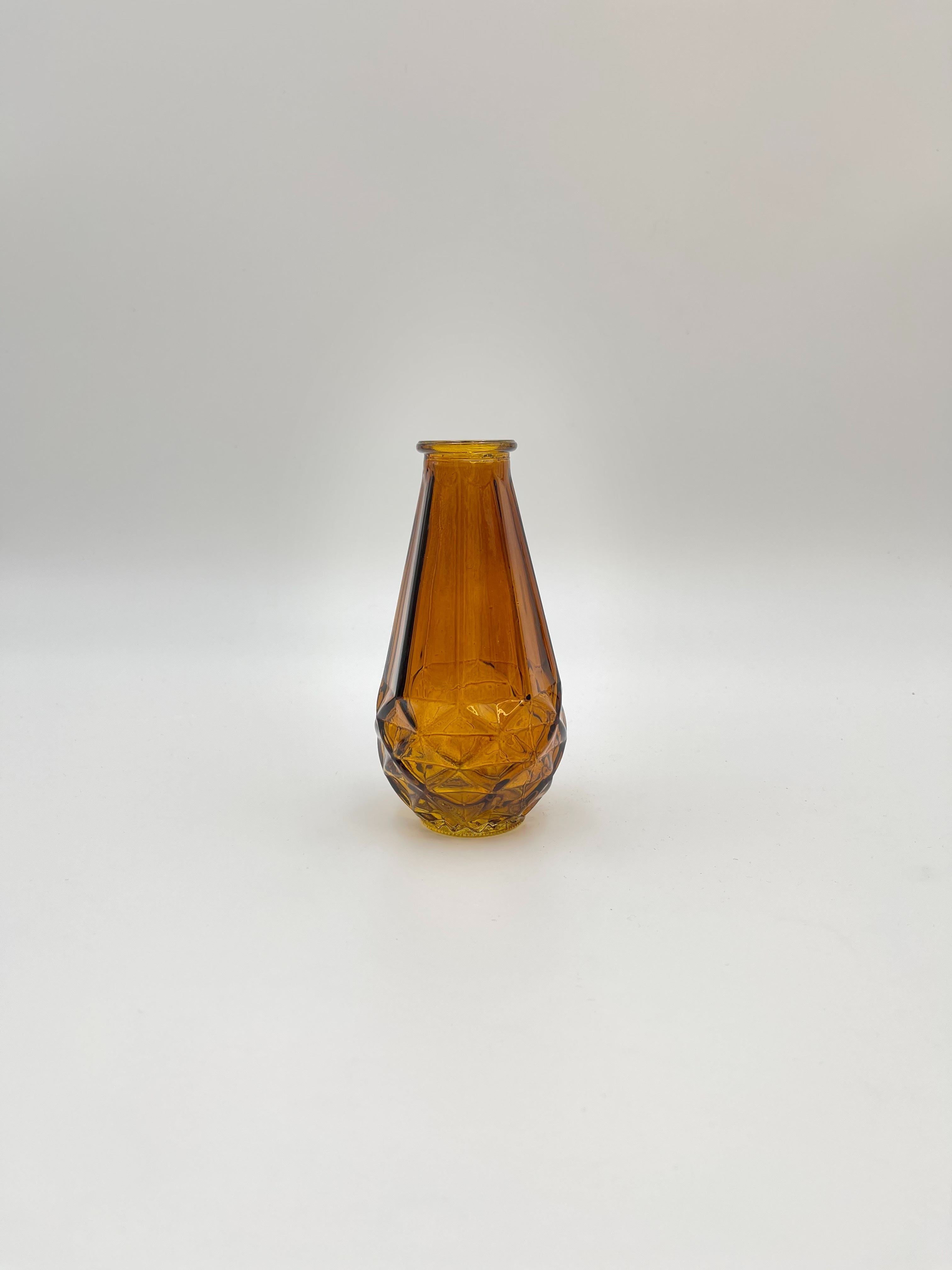 Retro Glass Vases, H14cm