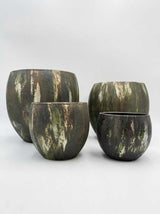 Roel Ceramic Indoor Pots, Green