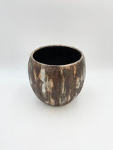 Roel Ceramic Indoor Pots, Rust Brown