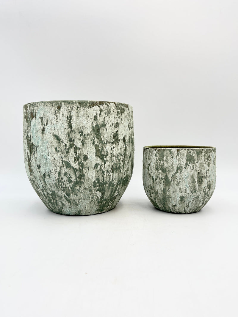 Sem Ceramic Indoor Plant Pots, Green