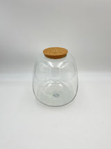 Terrarium Vase with Cork, Ø23 H25
