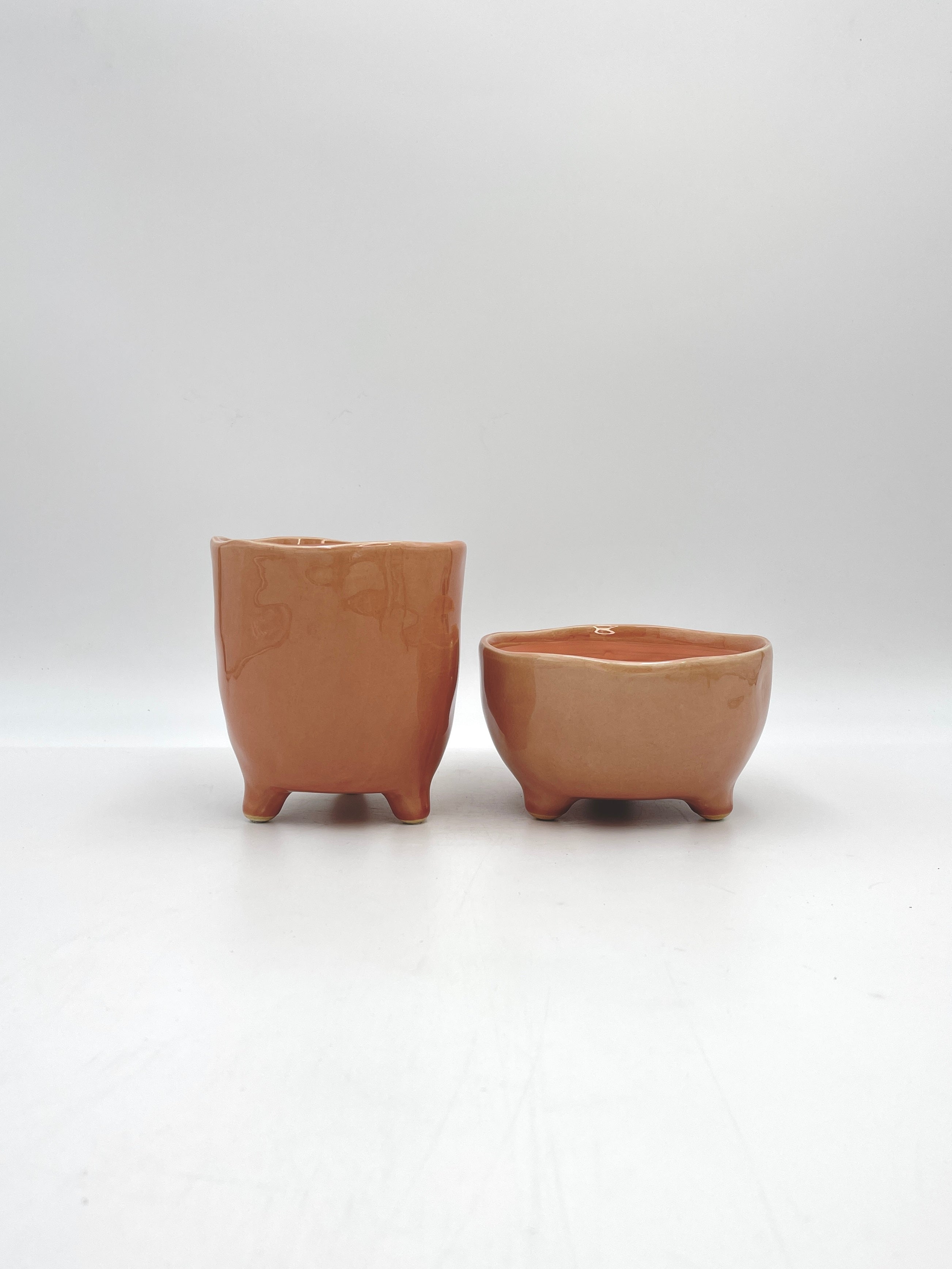 Venus Plant Pot on foot, D13cm, Bowl D16cm