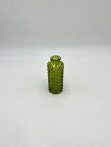 Vintage Glass Vase, Green, H13.2cm