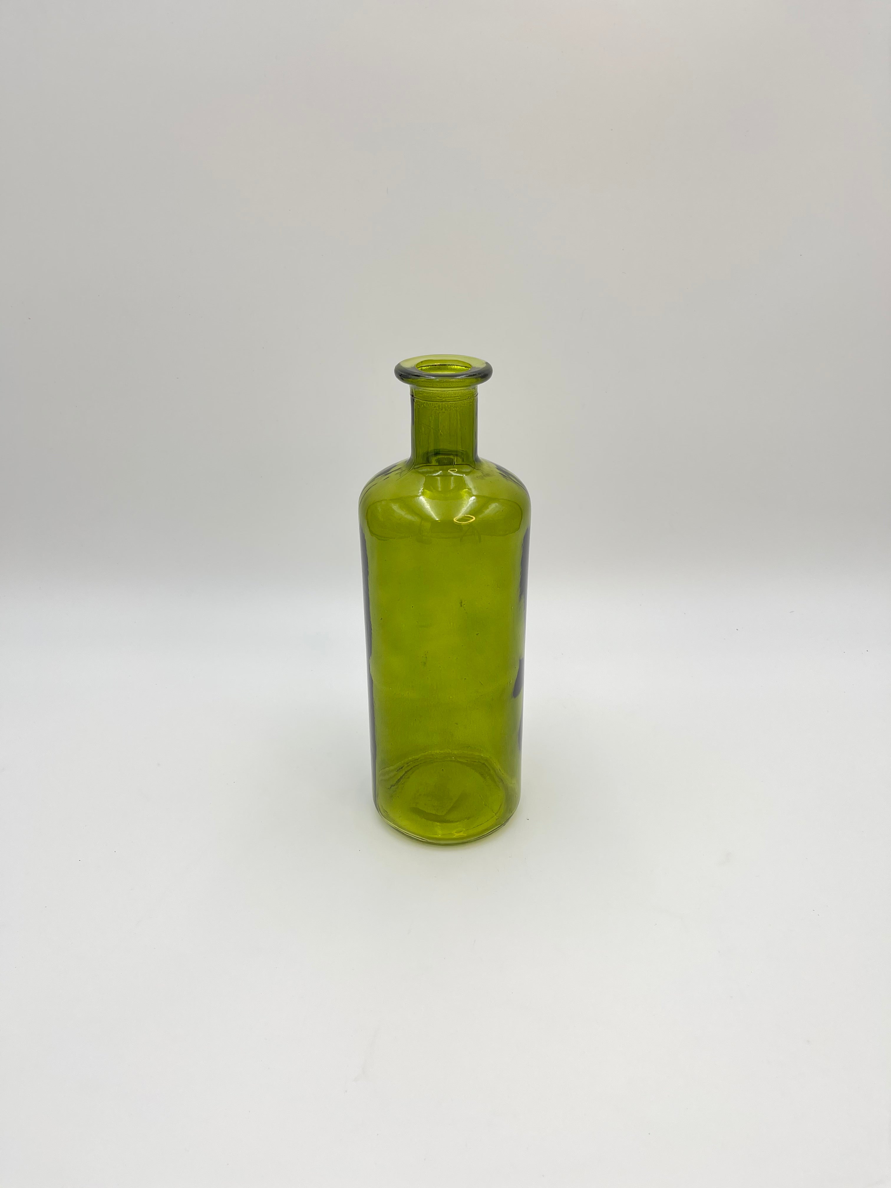 Vintage Handmade Bottles, Glass Vases, H27cm