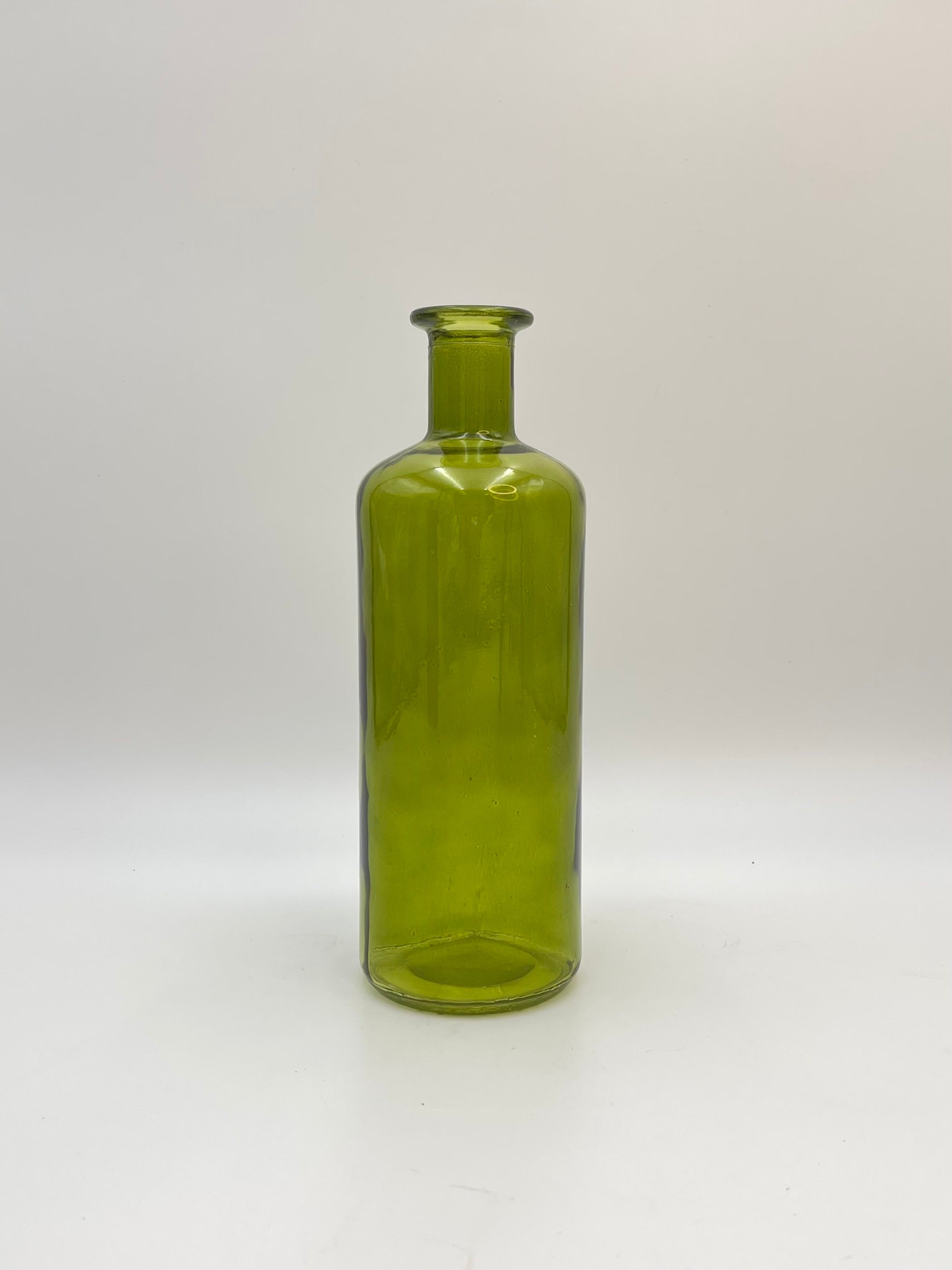 Vintage Handmade Bottles, Glass Vases, H27cm